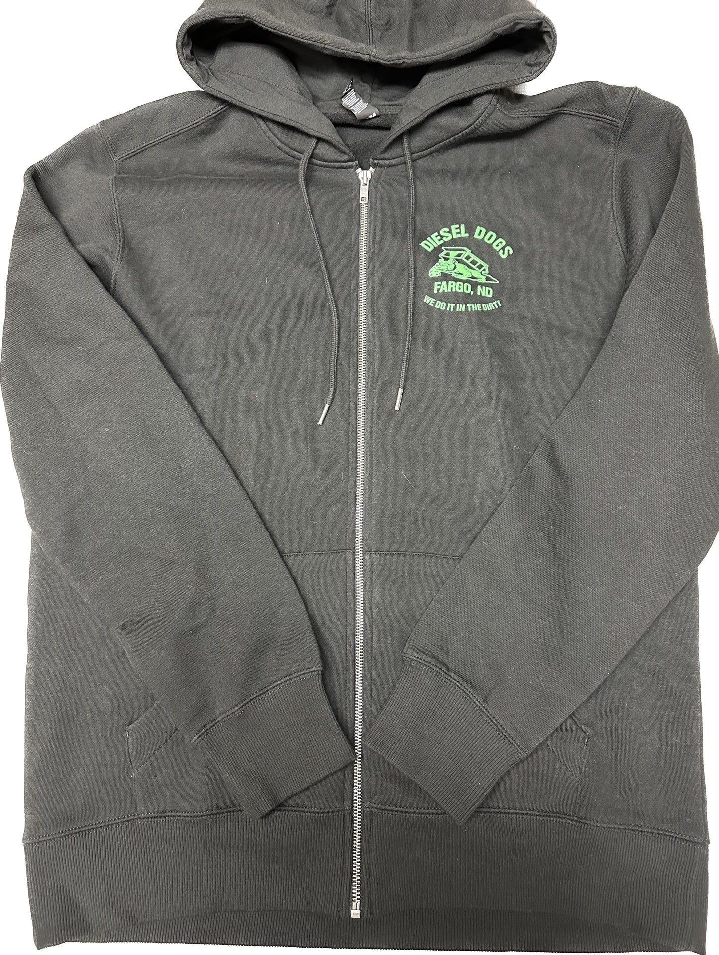 Black Zip-up Hoodie